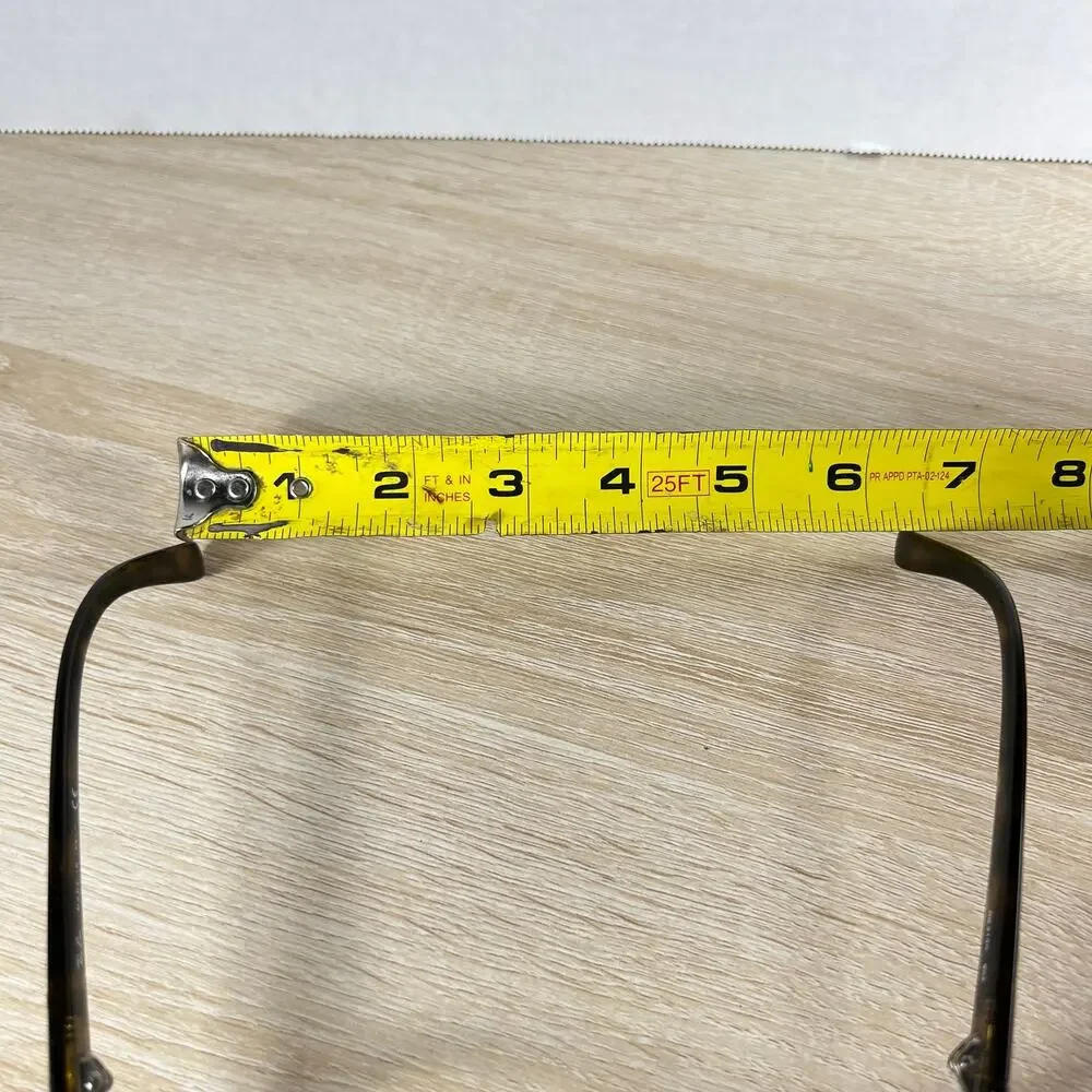 Ray-Ban RB2130 902 Sunglasses FRAMES ONLY Tortoise Acetate Italy WIDE ARMS